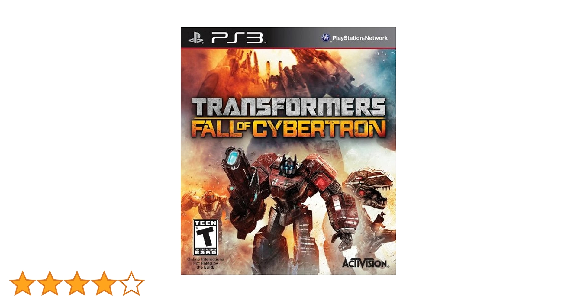 海外版 トランスフォーマー フォール オブ サイバトロン Amazon | Transformers: Fall of Cybertron (輸入版:北米) | ゲームソフト